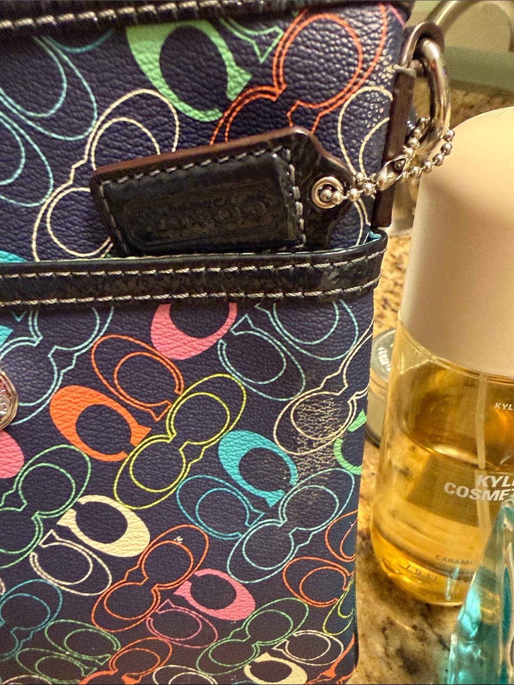 Coach Colorful Patterned Shoulder Bag - Picture 2 of 7